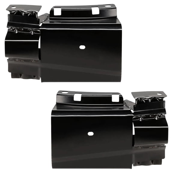 New Front Left and Front Right Bumper Bracket Compatible With Chevrolet GMC Express 2500 LS 8 Cyl 6.6L 2021-2023 For Models With 2003-7300 By GM1066157 GM1067157 15753329 15753330