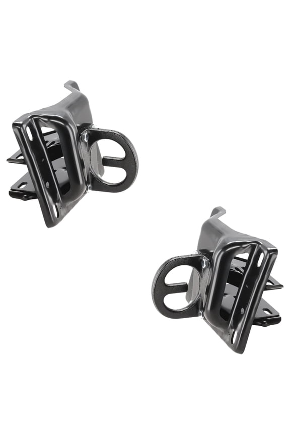 New Front Left and Front Right Bumper Bracket Compatible With Dodge Ram 2500 Laramie Limited 8 Cyl 5.7L 3500 Lone Star 8 Cyl 6.4L 2003-2018 By CH1066140 CH1067140 68196253AB