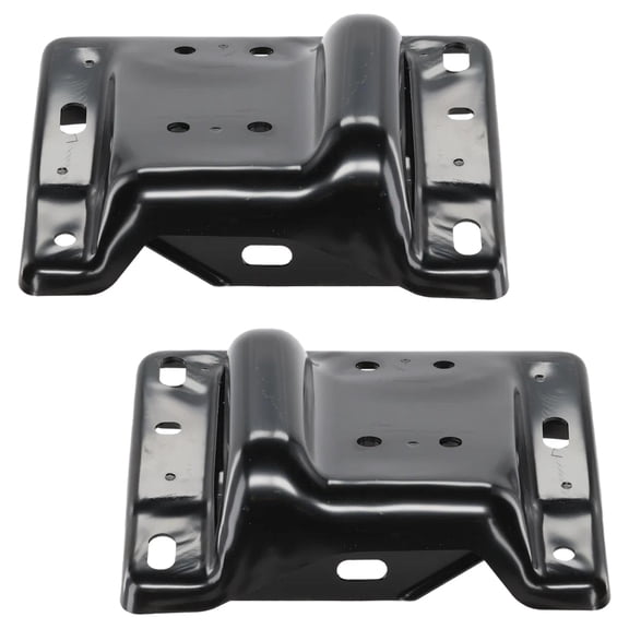 New Front Left and Front Right Bumper Bracket Compatible With Dodge Ram 2500 Power Wagon 8 Cyl 6.4L 2500 Power Wagon 8 Cyl 5.7L 2003-2018 By CH1066135 CH1042107 CH1067135 CH1043107