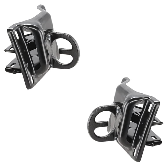 New Front Left and Front Right Bumper Bracket Compatible With Dodge Ram 3500 SXT 8 Cyl 5.7L Ram 1500 TRX 8 Cyl 5.7L 2003-2018 By CH1066140 CH1067140 68196253AB 68196252AB