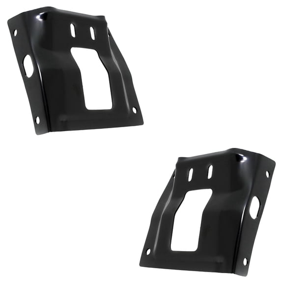 New Front Left and Front Right Bumper Bracket Compatible With Ford F-250 Super Duty King Ranch 10 Cyl 6.8L F-450 Super Duty King Ranch 10 Cyl 6.8L 2008-2010 By FO1066173 FO1067173