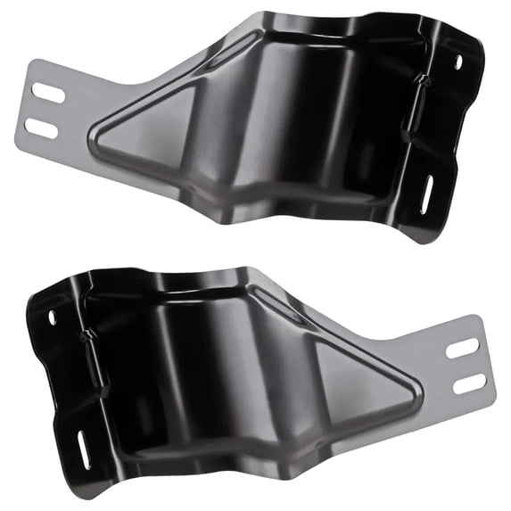 New Front Left and Front Right Bumper Bracket Compatible With Ford F-350 Super Duty Lariat 8 Cyl 6.7L F-250 Super Duty XLT 8 Cyl 7.3L 2023-2024 By FO1062122 FO1063122 PC3Z17B837A