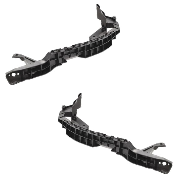 New Front Left and Front Right Bumper Bracket Compatible With Honda Accord LX-P 4 Cyl 2.4L Accord LX 4 Cyl 2.4L 2008-2012 By HO1066113 HO1067113 71190TA0A00 71140TA0A00