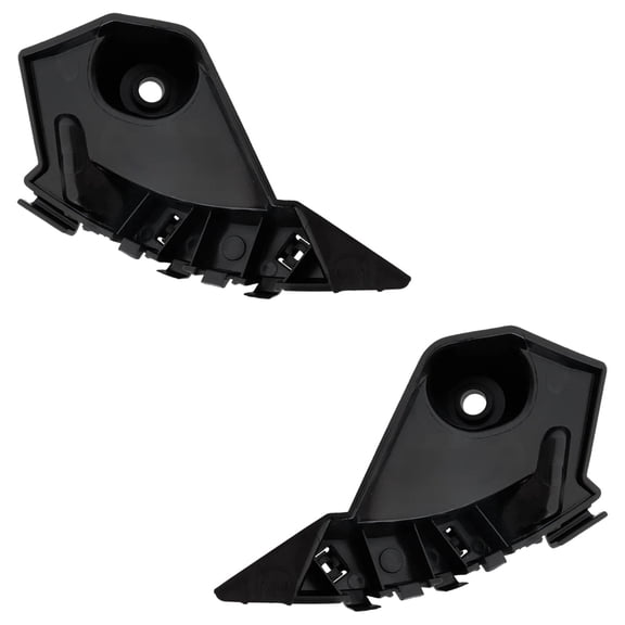 New Front Left and Front Right Bumper Bracket Compatible With Tesla Model X P90D Founder Model X 75D 2018 Production Date To March 26, 2016-2018 By 104709200H 104709300H