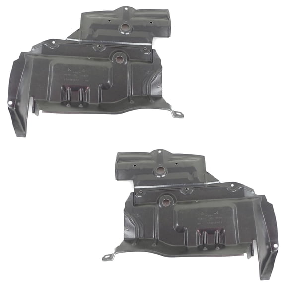 Under Engine Cover Splash Guard Compatible with 1998-2001 Nissan Altima Front Left And Front Right Plastic Guard 758990Z800 Undercarriage Protection Road Debris Shield Bolt-On Fit