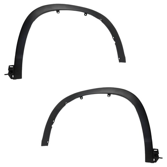 New Front Left and Front Right Fender Trim Compatible With Toyota Highlander SE 6 Cyl 3.5L Highlander Limited Platinum 6 Cyl 3.5L 2014-2019 By TO1290105 TO1291105 750860E010