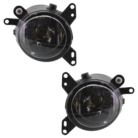 New Front Left and Front Right Fog Light Compatible With Mitsubishi Lancer GT Sportback 4 Cyl 2.0L Lancer Evolution RS 4 Cyl 2.0L 2008-2015 By MI2592118 MI2593118 8321A663 8321A664