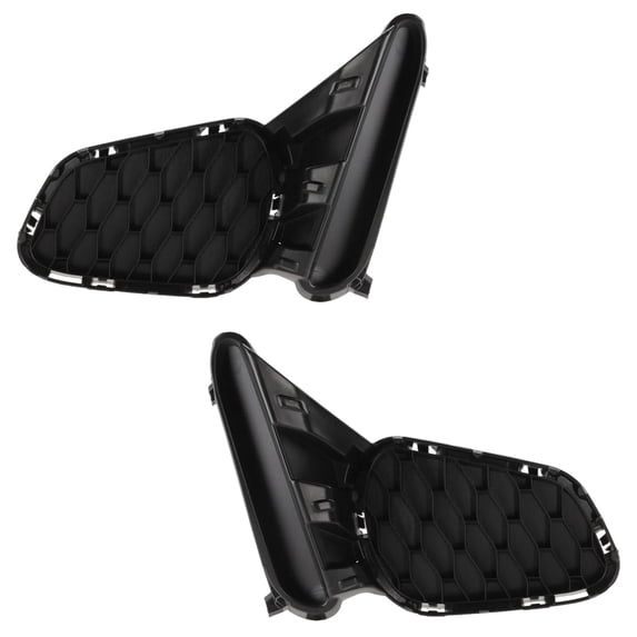 New Front Left and Front Right Fog Light Cover Compatible With Mazda 3 GS 4 Cyl 2.0L 3 GX 4 Cyl 2.0L 2012-2013 By MA1038115 MA1039115 BGV550C21B BGV550C11B