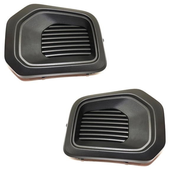 New Front Left and Front Right Fog Light Cover Compatible With Toyota Tacoma TRD Pro 6 Cyl 3.5L Tacoma Trail 6 Cyl 3.5L 2016-2023 By TO1038186 TO1039186 5212804040 5212704040