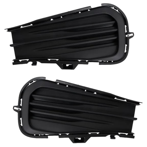 New Front Left and Front Right Fog Light Cover Compatible With Volkswagen Jetta S Jetta Trendline 2022-2023 By VW1038175 VW1039175 17A853665E9B9 17A853666C9B9