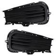 thumbnail image 2 of 5PCS Front Bumper Lower Grille Fog Light Covers Set For VW Jetta 2011-2014 - Black Mesh 2 of 3