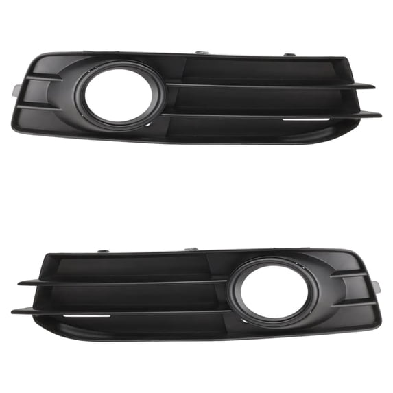 New Front Left and Front Right Fog Light Trim Compatible With Audi A3 Quattro Base 6 Cyl 3.2L A3 TDI 4 Cyl 2.0L 2009-2013 By AU1039113 AU1038113 8P0807681NZDE 8P0807682FZDE
