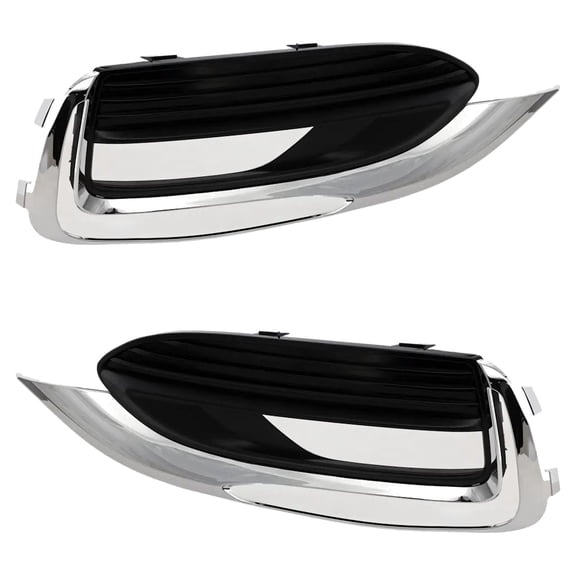 New Front Left and Front Right Fog Light Trim Compatible With Buick Enclave Essence 6 Cyl 3.6L Enclave Avenir 6 Cyl 3.6L 2018-2021 By GM1038223 GM1039223 84238814 84238815