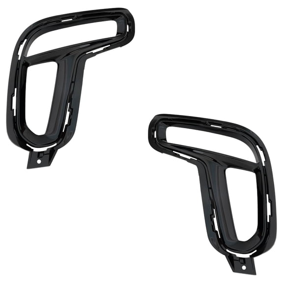 New Front Left and Front Right Fog Light Trim Compatible With Dodge Durango SRT 392 Plus 8 Cyl 6.4L Durango R/T Hemi Orange 8 Cyl 5.7L 2021-2024 By CH1038256 CH1039256 6YQ47DX8AA