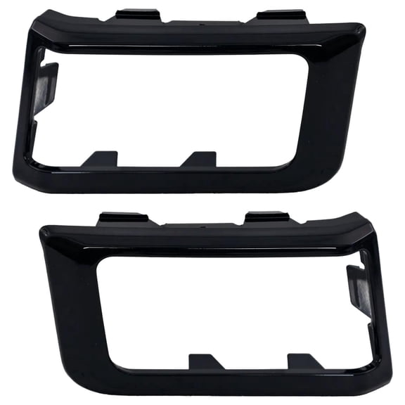 New Front Left and Front Right Fog Light Trim Compatible With GMC Sierra 1500 Elevation 8 Cyl 5.3L Sierra 1500 Elevation 6 Cyl 3.0L 2022-2023 By GM1038291 GM1039291 84878757