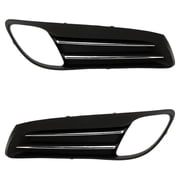 New Front Left and Front Right Fog Light Trim Compatible With Hyundai Genesis Coupe 2.0T Genesis Coupe 3.8 R-Spec 2010-2012 By HY1038123 HY1039123 865612M000 865622M000