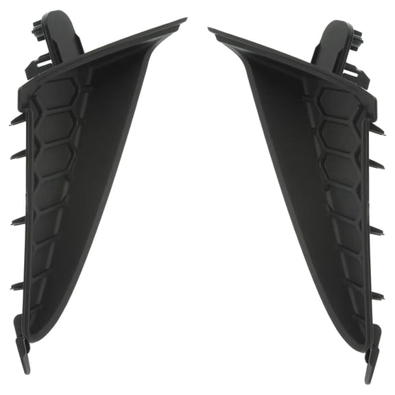 New Front Left and Front Right Fog Light Trim Compatible With Lexus GX460 Luxury 8 Cyl 4.6L GX460 Ultra Premium 8 Cyl 4.6L 2014-2023 By LX1038122 LX1039122 8148260050 8148160060