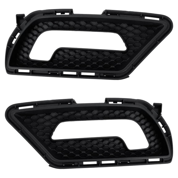 New Front Left and Front Right Fog Light Trim Compatible With Mercedes Benz E550 Base 8 Cyl 4.7L E550 4Matic 8 Cyl 5.5L 2010-2013 By MB1038181 MB1039181 2078850353 2078850453