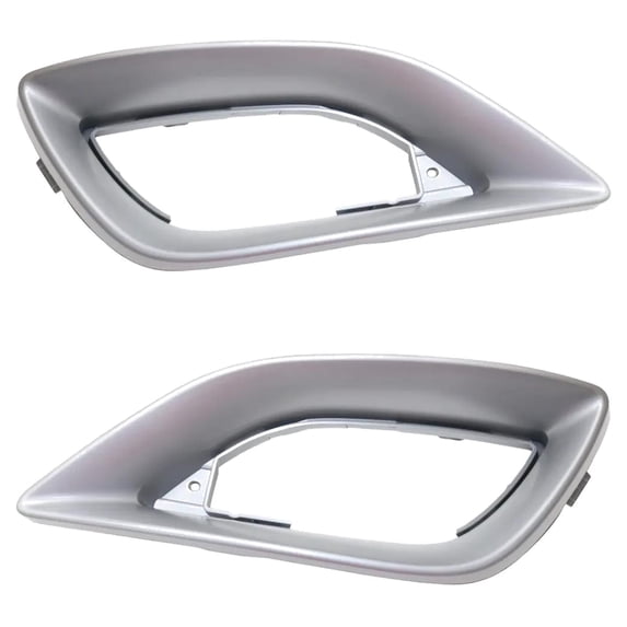 New Front Left and Front Right Fog Light Trim Compatible With Mercedes Benz R350 4Matic R350 Base 2006-2010 By MB1038169 MB1039169 2518851923 2518852023