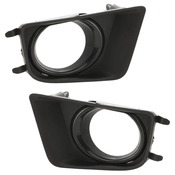 New Front Left and Front Right Fog Light Trim Compatible With Toyota Tacoma Base Tacoma TRD Pro 2012-2015 By TO1038152 TO1039152 8148204020 8148104020