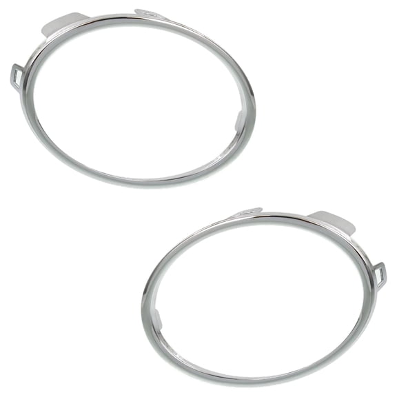 New Front Left and Front Right Fog Light Trim Compatible With Volkswagen Golf TDI Comfortline Golf GTI 2010-2018 By VW1038126 VW1039126 5K0853101B2ZZ 5K08531022ZZ