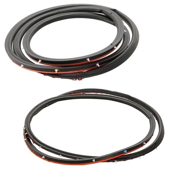 New Front Left and Front Right Glass Seal Compatible With Ford Focus Titanium Focus ELECTRIC 2012-2018 By FO1390165 FO1391165 BM5Z5820709B BM5Z5820708E