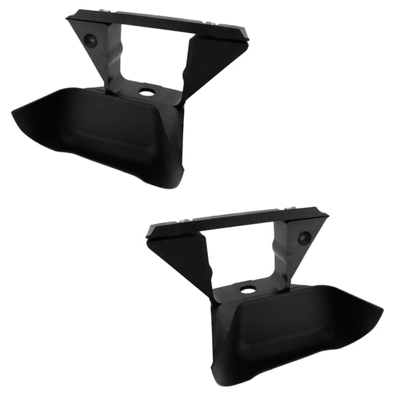 New Front Left and Front Right Tow Eye Cover Compatible With Chevrolet Silverado 3500 LS 8 Cyl 8.1L Silverado 1500 HD Classic LT 8 Cyl 6.0L 2002-2007 By GM1029114 GM1029113