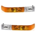 thumbnail image 1 of New Front Left and Front Right Turn Signal Light Compatible With Chevrolet GMC Jimmy SLE 6 Cyl 4.3L S10 Base 6 Cyl 4.3L 1998-2005 By GM2520163 GM2521163 15098271 15098272, 1 of 5