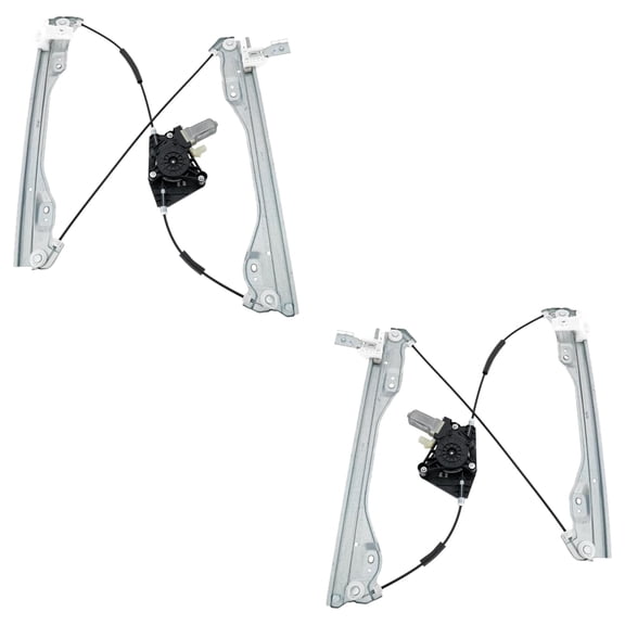 New Front Left and Front Right Window Regulator Compatible With Chrysler Pacifica Hybrid Platinum 6 Cyl 3.6L Pacifica AWD Launch Edition 6 Cyl 3.6L 2017-2024 By CH1350198 CH1351198