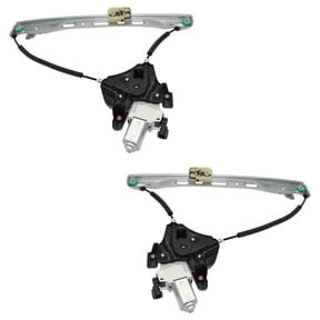 New Front Left and Front Right Window Regulator Compatible With Ford Transit Connect Titanium 4 Cyl 1.6L Transit Connect Titanium 4 Cyl 2.5L 2014-2023 By FO1350196 FO1351196