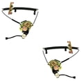 thumbnail image 1 of New Front Left and Front Right Window Regulator Compatible With Honda Isuzu Passport LX 6 Cyl 3.2L Rodeo LS 4 Cyl 2.6L 1994-1997 By IZ1350105 IZ1351105 8971658802 8971658792, 1 of 7