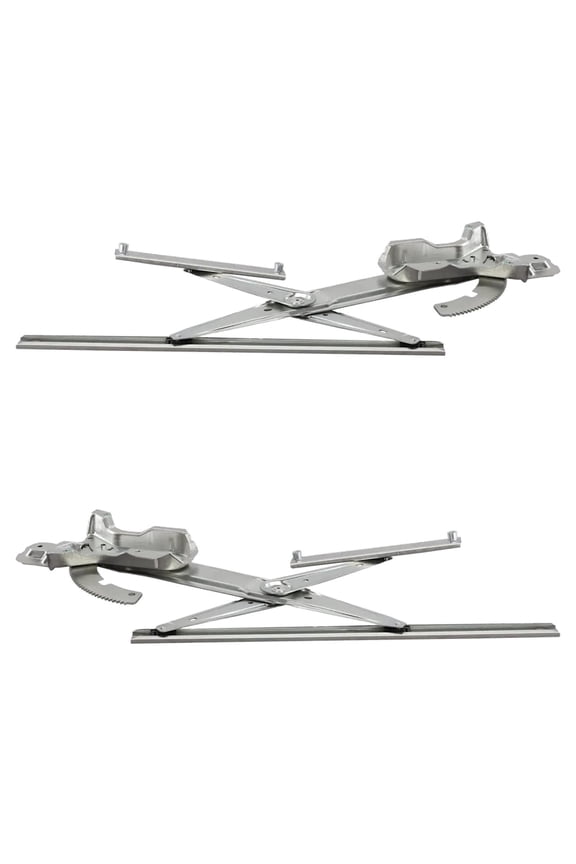 New Front Left and Front Right Window Regulator Compatible With Land Rover Discovery XD 8 Cyl 4.0L Discovery Base 8 Cyl 3.9L 1995-2004 By LR006374 LR006373
