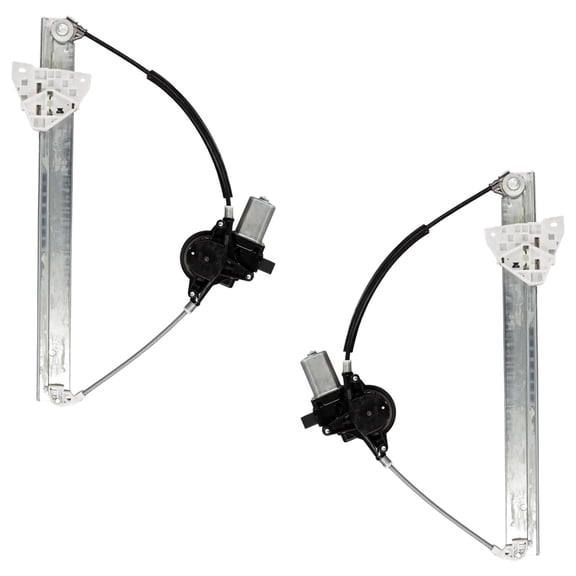 New Front Left and Front Right Window Regulator Compatible With Mazda 3 Sport GS-SKY 4 Cyl 2.0L 3 Sport GS 4 Cyl 2.5L 2010-2013 By MA1356103 MA1357103 BBM459590C-PFM D6515958XB