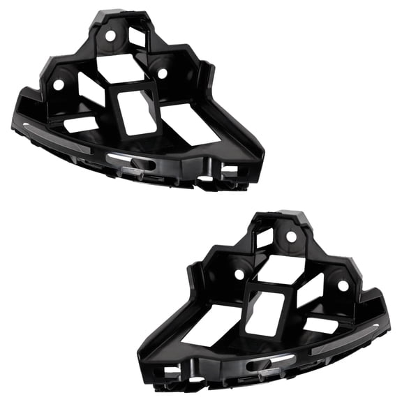 New Front Left Inner and Front Right Inner Bumper Bracket Compatible With Volkswagen Jetta Trendline TDI 4 Cyl 2.0L Jetta SEL 4 Cyl 1.8L 2015-2018 By VW1132101 VW1133101 5C6807393E