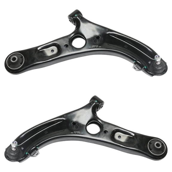 New Front Left Lower and Front Right Lower Control Arm Compatible With Hyundai Elantra GT SE 4 Cyl 2.0L Veloster Rally Edition 4 Cyl 1.6L 2011-2017 By HY4511103 545003X000