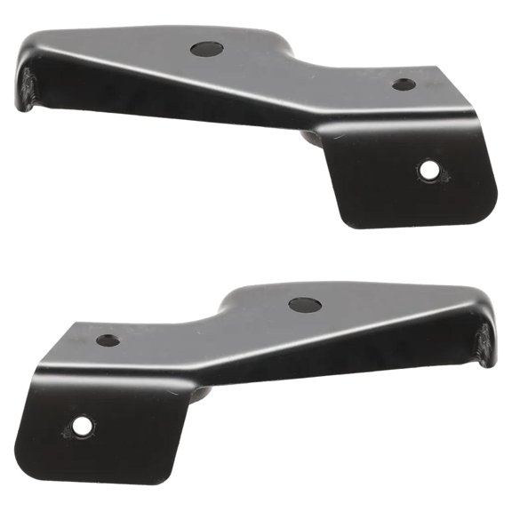 New Front Left Outer and Front Right Outer Bumper Bracket Compatible With GMC Sierra 2500 HD Classic SL 8 Cyl 8.1L Sierra 1500 SLT 8 Cyl 6.0L 2003-2007 By GM1066175 GM1067175