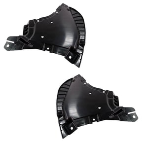 Under Engine Cover Splash Guard Fits 2017-2023 Mercedes-Benz E450 E350 Cls450 E300 Front Left Outer And Front Right Outer Plastic Guard 213520250064 E300 E400 Bolt-On Fit