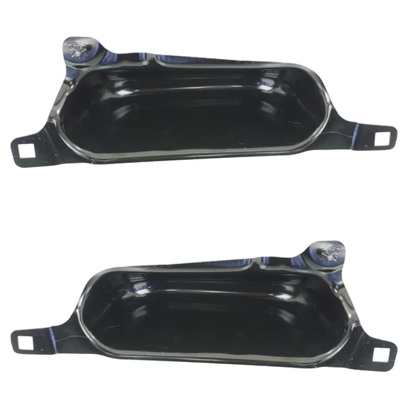 New Front Left Upper and Front Right Upper Bumper Bracket Compatible With Dodge Ram 3500 Laramie 6 Cyl 5.9L Ram 2500 ST 6 Cyl 6.7L 2006-2008 By CH1066138 CH1067138 55077957AA