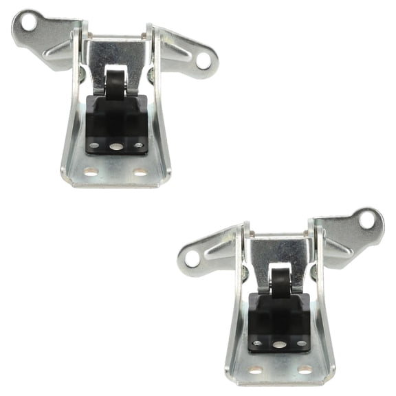 New Front Left Upper and Front Right Upper Door Hinge Compatible With Ford F-250 HD XLT 8 Cyl 5.8L F-53 Motorhome Chassis Base 8 Cyl 7.5L 1980-1997 By FO1360101 FO1361101