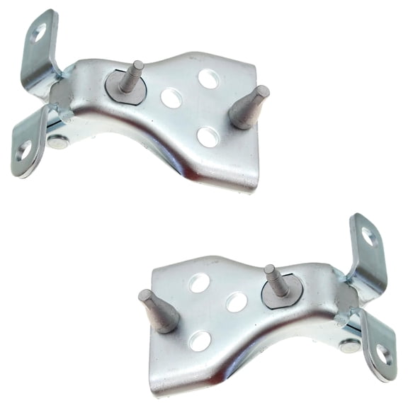 New Front Left Upper and Front Right Upper Door Hinge Compatible With Ford Lincoln F-150 STX 6 Cyl 4.2L F-150 SVT Raptor 8 Cyl 6.2L 2004-2014 By FO1360103 FO1361103 6L3Z1522801AA