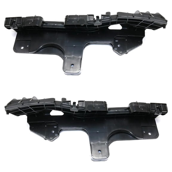 New Front Left and Front Right Bumper Bracket Compatible With Lexus IS350 Base IS250 C 2011-2015 By LX1042113 LX1043113 5211653070 5211553070