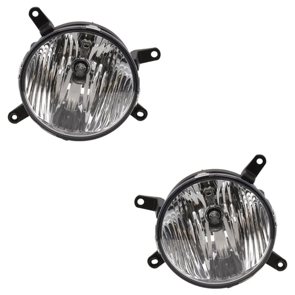 New Front Left and Front Right Fog Light Compatible With Ford Mustang GT 8 Cyl 4.6L 2005-2009 By 9R3Z15200A 9R3Z15200B FO2593207 FO2592207