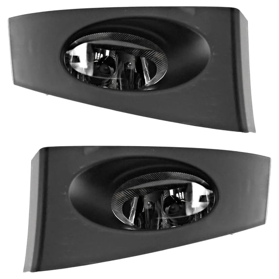 Front Fog Light Pair Compatible with 2007-2008 Honda Fit DX 1.5L (08) LX 1.5L (08) Sport (07-08) Base (07-08) Module Set Painted Finish 33901SLNA01ZBPFM 33951SLNA01ZBPFM