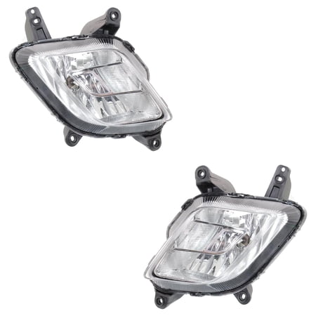 New Front Left and Front Right Fog Light Compatible With Kia Sportage EX Luxury Sportage LX 2014-2016 By 922013W600 KI2592139 KI2593139 922023W600 price history and forecast - Rareelectrical