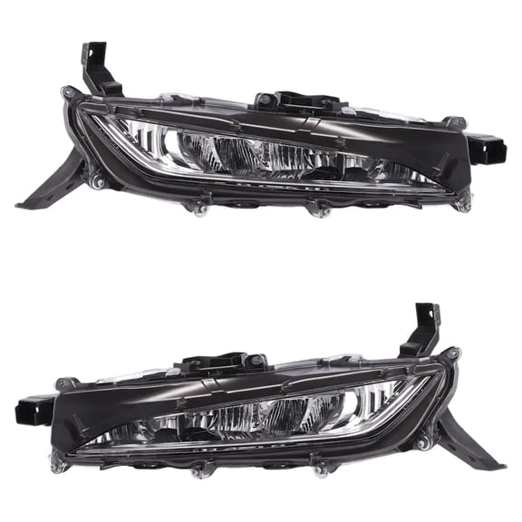 New Front Left and Front Right Fog Light Compatible With Lexus RX450h F Sport RX350L Base 2020-2022 By 8121048070 LX2593126 LX2592126 8122048070