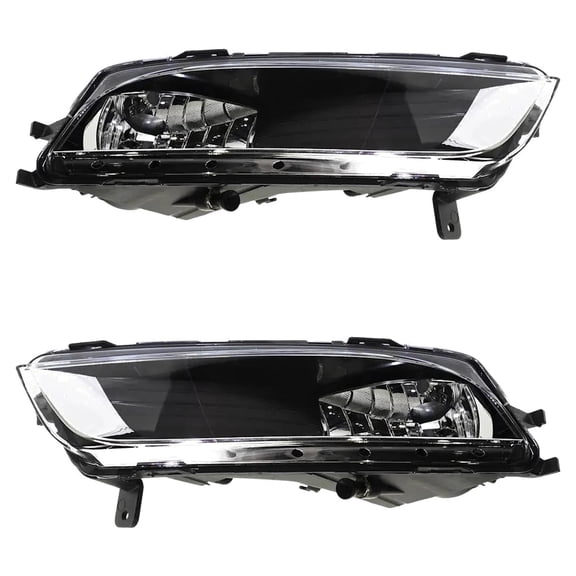 New Front Left and Front Right Fog Light Compatible With Volkswagen CC R-Line CC Lux 2013-2017 By VW2592125 VW2593125 3C8941699 3C8941700