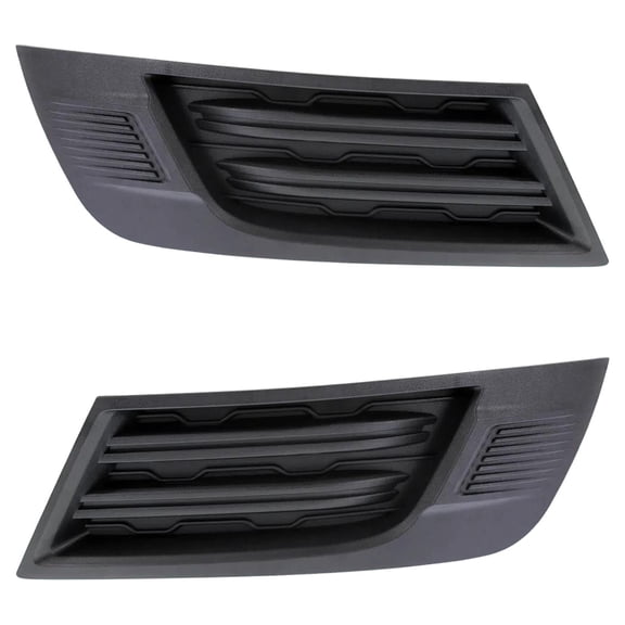 New Front Left and Front Right Fog Light Cover Compatible With Chevrolet Traverse LT Traverse LS 2013-2017 By GM1038151 GM1039151 20983805 20983807