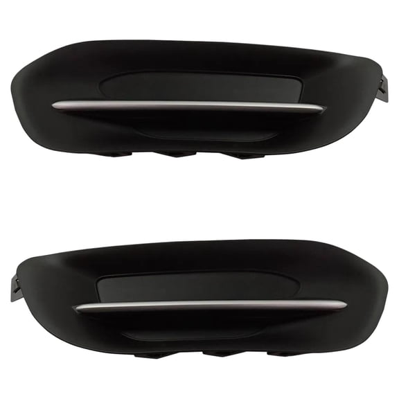 New Front Left and Front Right Fog Light Cover Compatible With Dodge Dart Limited Dart Aero 2015-2016 By CH1039201 68242100AA 68242101AA CH1038201