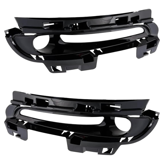 New Front Left and Front Right Fog Light Trim Compatible With Jeep Grand Cherokee SRT 2014-2016 By 68214327AA CH1039211 68214326AA CH1038211