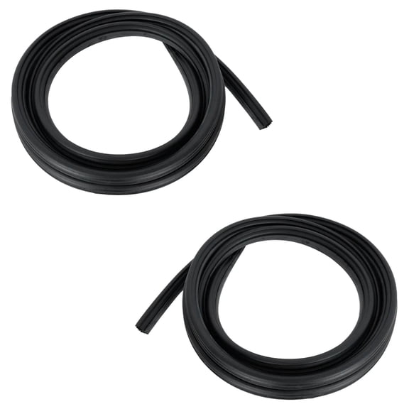 New Front Left and Front Right Glass Seal Compatible With Ford F-150 XLT F-150 XL 2009-2014 By FO1390169 FO1391169 BL3Z1820709B BL3Z1820708B